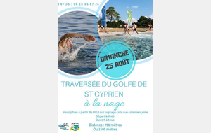 Traversée du Golfe de St Cyprien