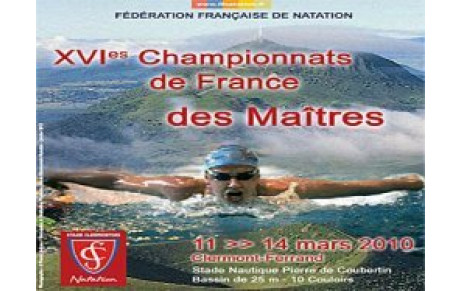 XVIème Championnats de France des Maîtres 2010