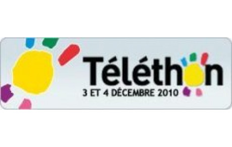 Alain Bernard à Bastia pour le Téléthon 2010